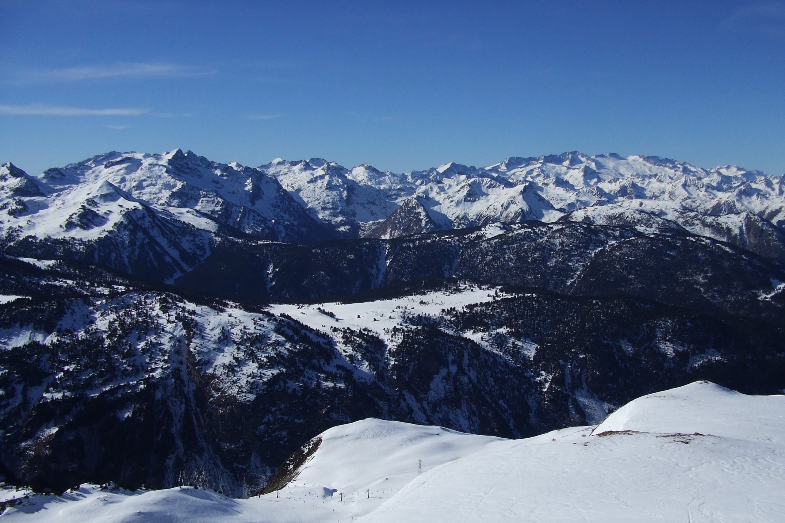 baqueira a bessiberri, montardo, estanhets, maladeta