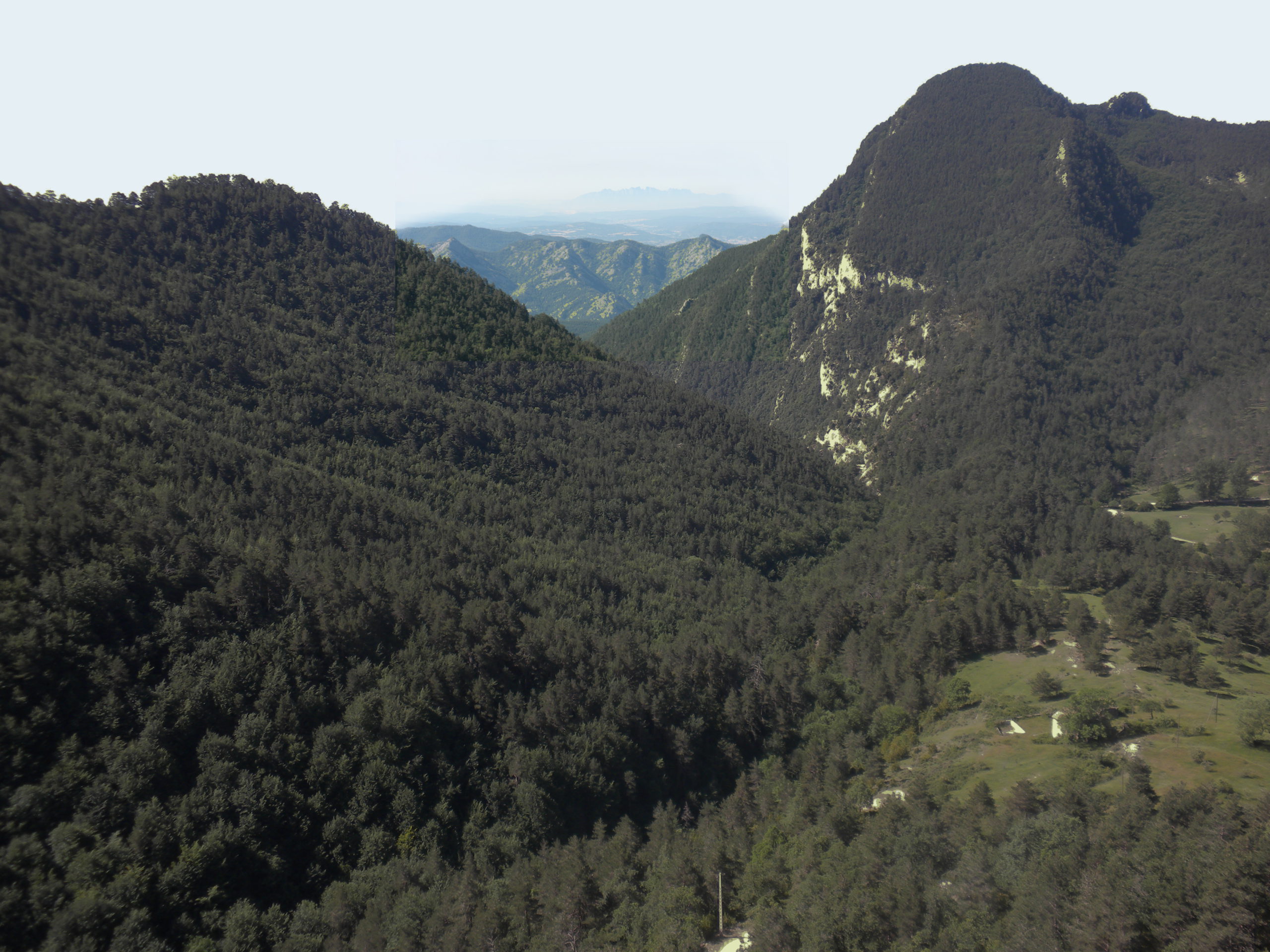 sant romà de la clusa, mirador
