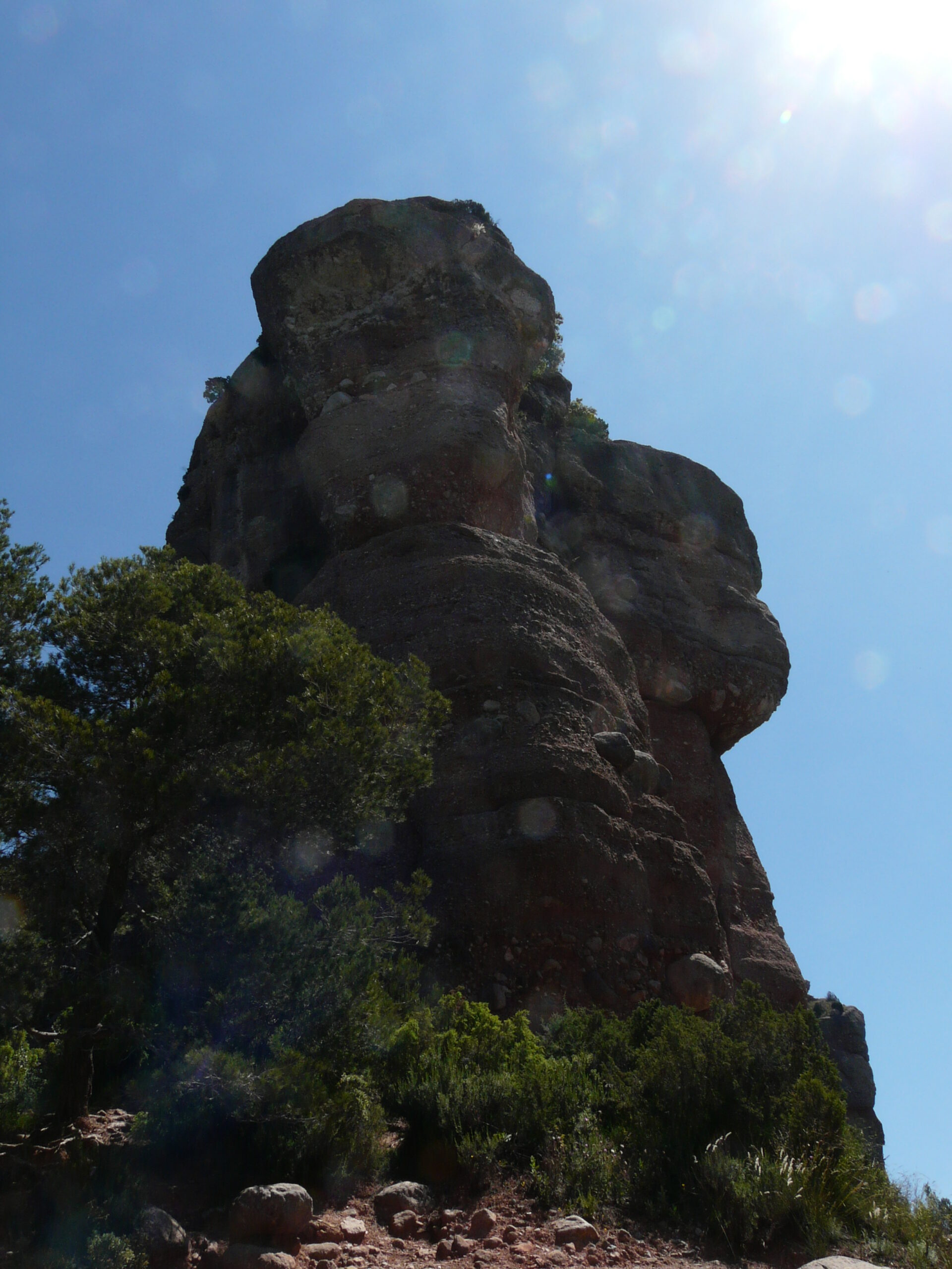 sant llorenç del munt, cap de mort