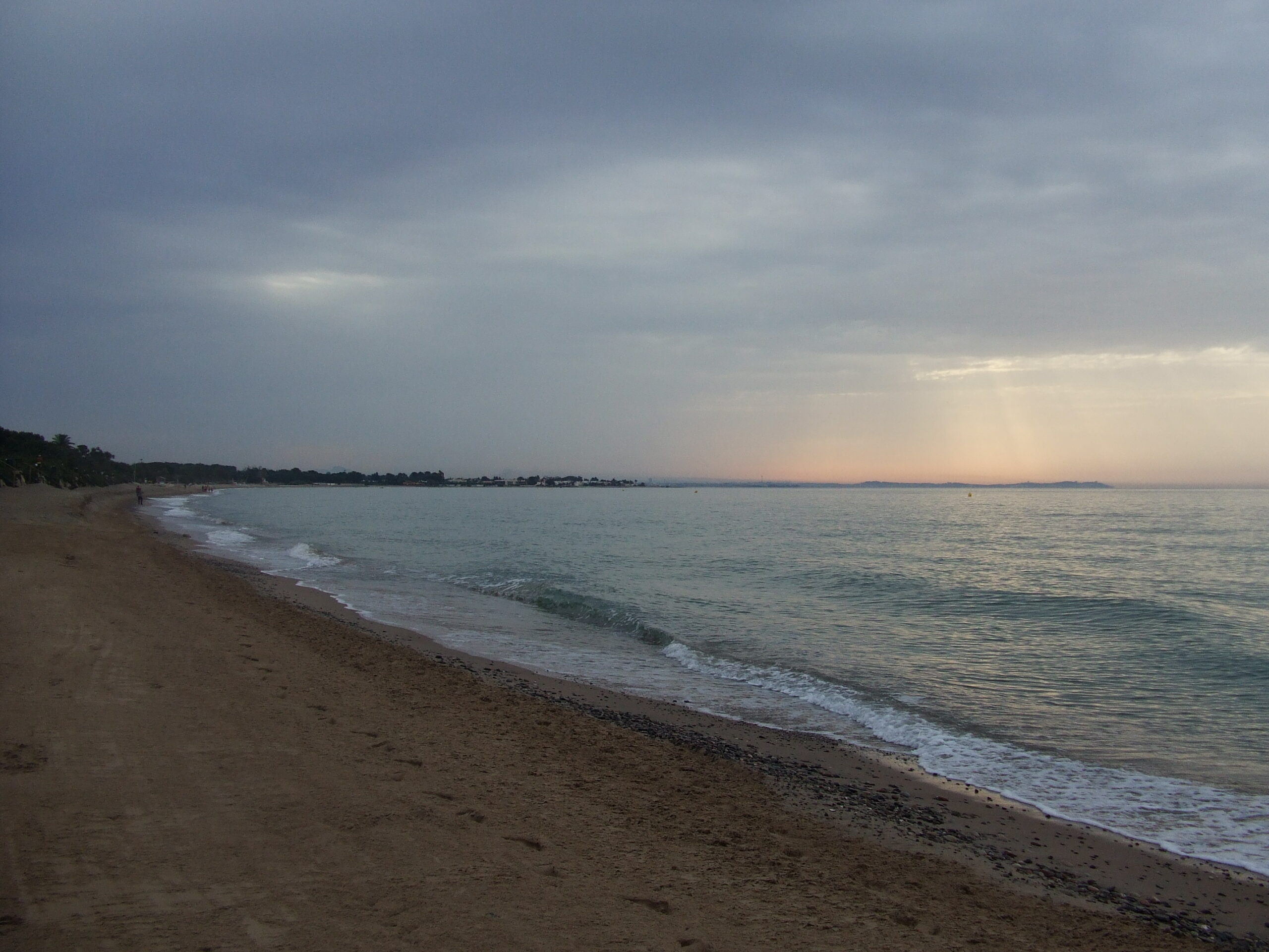 montroig, platja