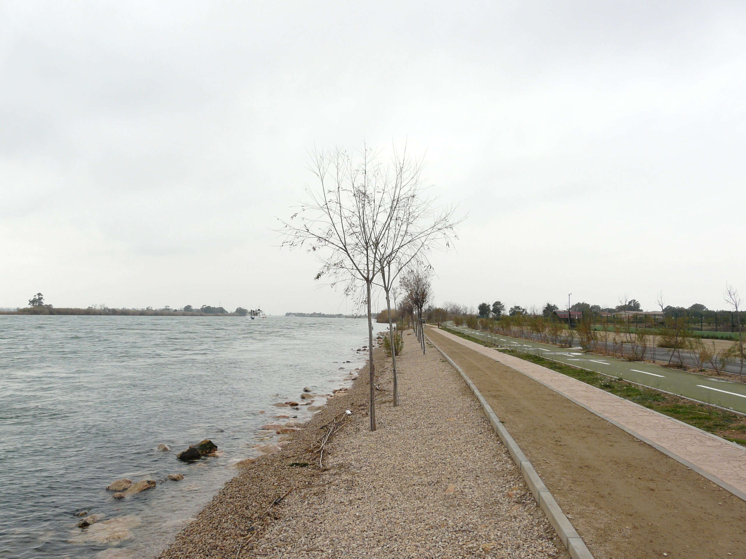 delta, desembocadura de l'ebre