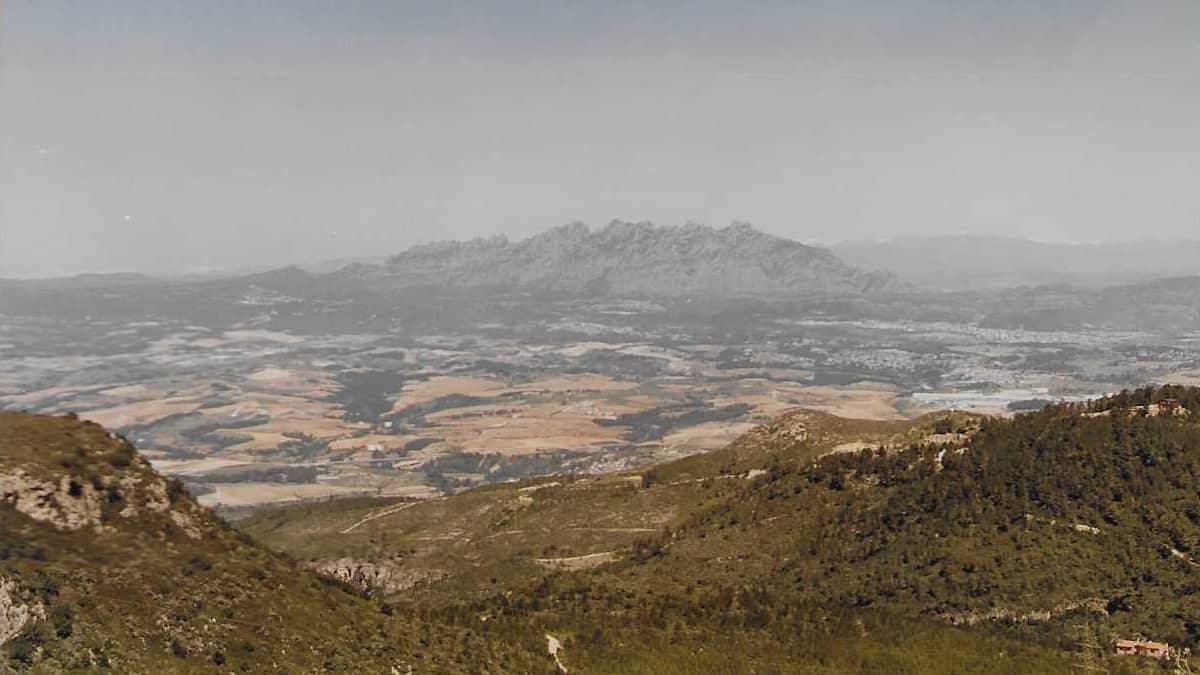 Puig d'Agulles a Montserrat