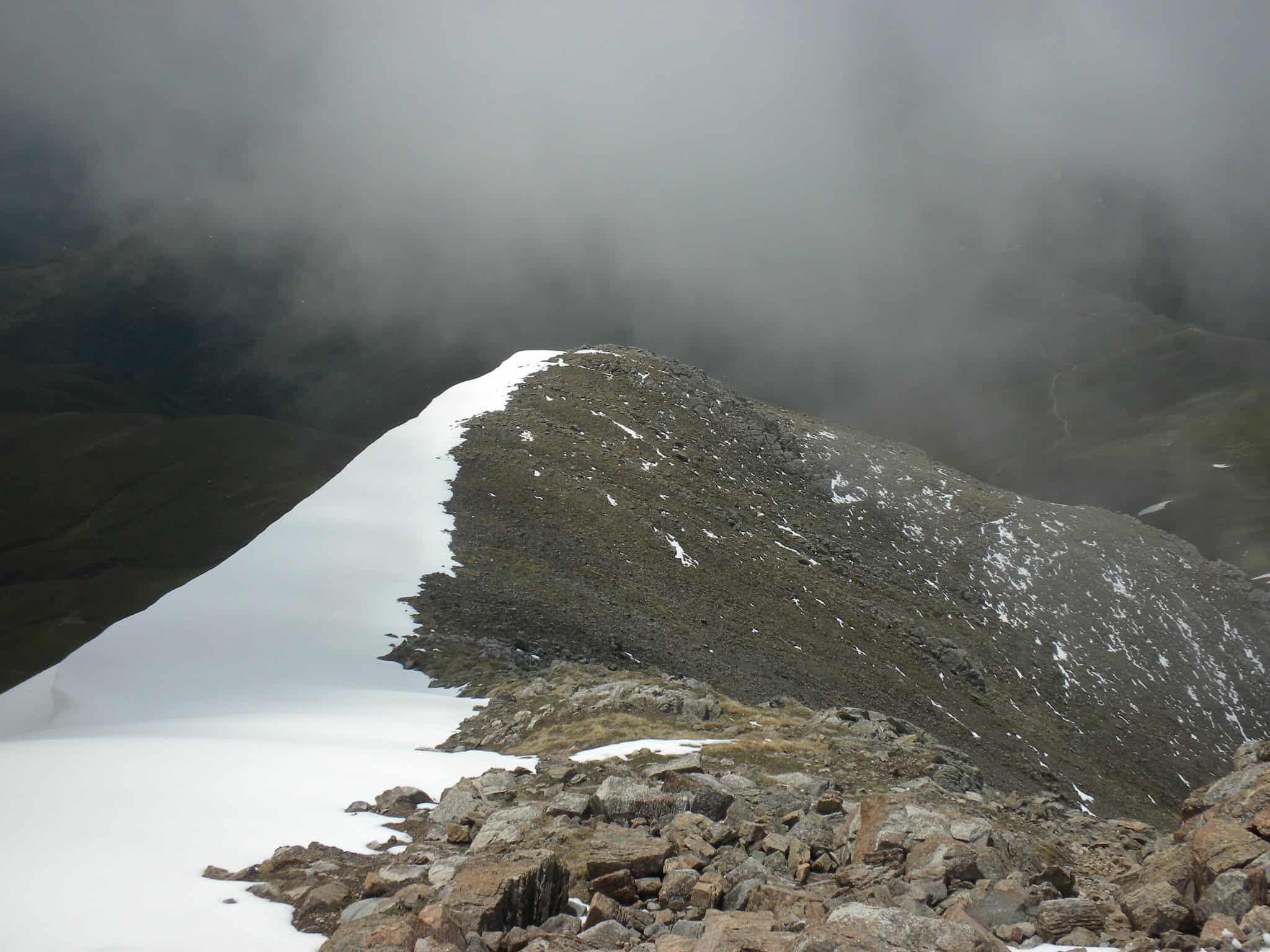 Montsent de Pallars a cresta meridional